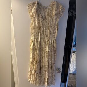 Floral moon river dress